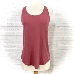 Lululemon Love Tank Pleated Moss Rose Size 4